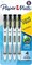 Clearpoint 4-Pack 0.7mm Mechanical Pencils – HB #2 Lead, Soft Grip, Jumbo Eraser, Black Barrels – Perfect for Art, Sketching, Drafting, and School Supplies (Black Barrels)
